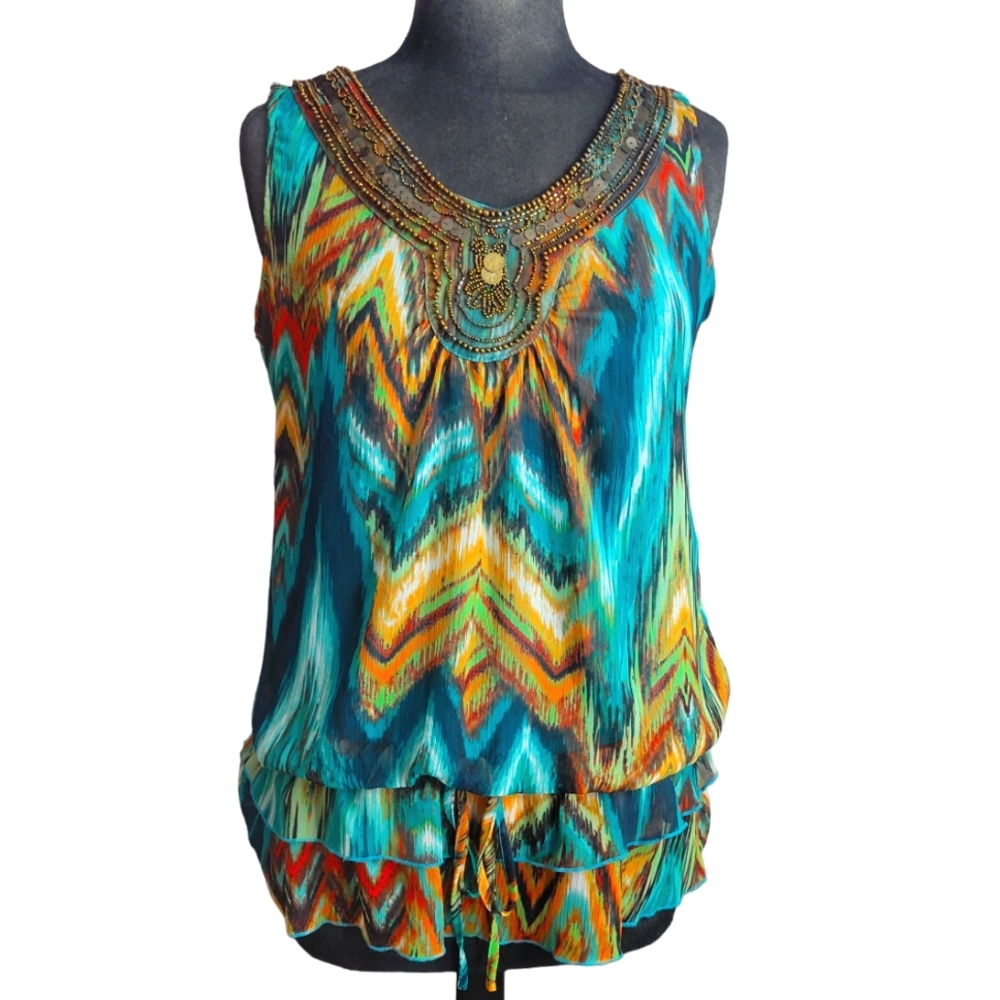 Adiva beaded blouse